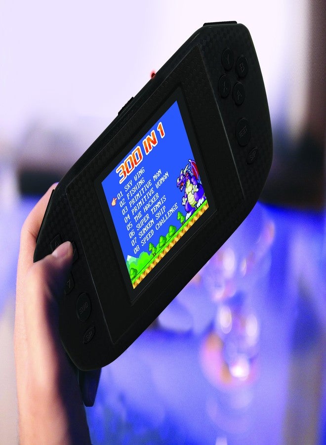ليكسيبوك جهاز ألعاب محمول LEXiBOOK JL3000 Power Cyber Arcade، يحتوي على 300 لعبة، وشاشة LCD ملونة 2.8 بوصة، لون أسود - Image 5